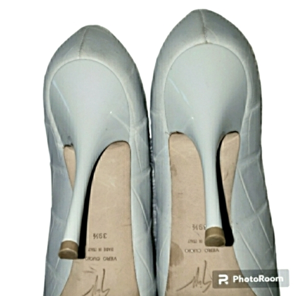 Guiseppe Zanotti Crocodile Platform Pumps Heels 🤍 RETAIL $975- 🤍 Worn 1 Time - Picture 5 of 10